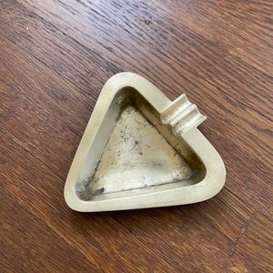 Vintage Bronze arrow ashtray